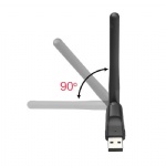 CE ROHS 802.11n Wi-Fi Receiver 150Mbps 2DBi antenna original new chipset WiFi Dongle MT7601 USB WiFi Adapter