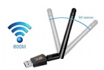 802.11AC  600Mbps dual band wireless wifi dongle with external antenna