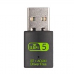 AC600 2 in one wifi and bluetooth combo usb adapter