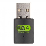 300Mbps free driver wifi usb adapter 802.11n wireless network card wifi dongle for PC