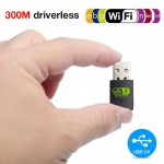 300Mbps free driver wifi usb adapter 802.11n wireless network card wifi dongle for PC