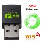 300Mbps free driver wifi usb adapter 802.11n wireless network card wifi dongle for PC