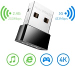 Mini Dual Band wifi card 600Mbps USB WiFi Adapter For Notebook Laptop PC Desktop RTL8811 wifi dongle