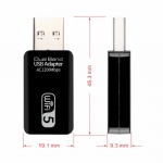 2.4ghz&5.8ghz USB 3.0 wifi Dongle for PC RTL8812BU 1300Mbps WiFi Adapter